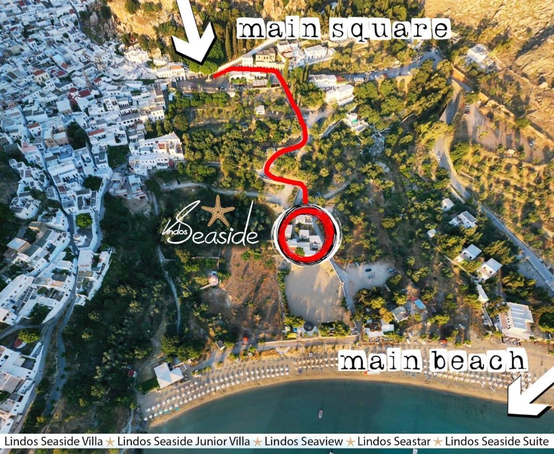 Lindos Seaview Apartment Buitenkant foto